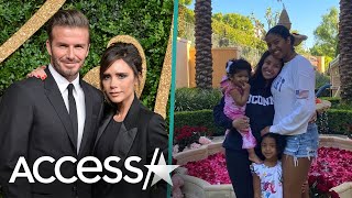Kobe Bryant’s Daughters Get Flowers From David &amp; Victoria Beckham
