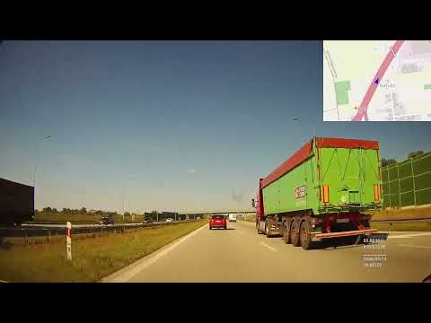 Poland. Motorway A1, Łódź-south — Gdańsk-south, 2020, 1x