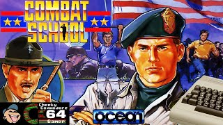 COMBAT SCHOOL – Commodore 64 (1987) | Ocean's Military Training Arcade Conversion