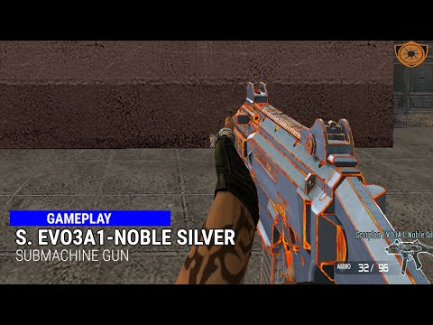 CrossFire: Scorpion EVO3A1 | Noble Silver