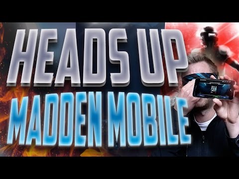 Heads Up Madden Mobile, Catch Phrase Madden, Guess the...