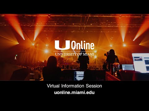 UOnline Frost School of Music Virtual Information Session