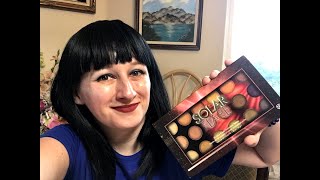 BH Cosmetics Solar Flare Eyeshadow Palette -- SWATCHES
