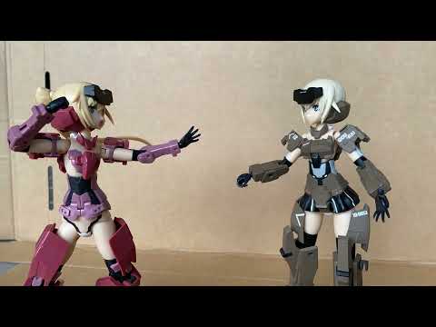 Gourai has no chill [ Frame Arms Girl Stop Motion Animation ]