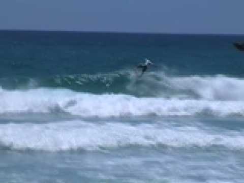 Joel Parkinson & Kelly Slater at Quicksilver Pro 2009