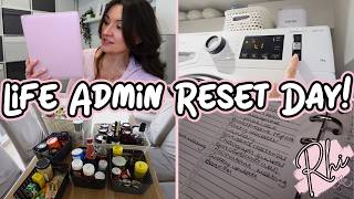 Life Admin Reset! Get it All Done With Me Vlog (ADHD Edition)