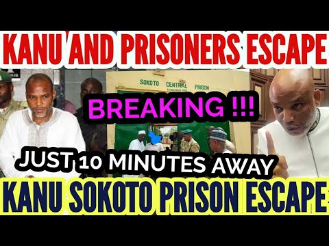 BREAKING!! KANU,SOKOTO PRISON INMATES ESCAPE ATTACK AS FULANI HERDSMEN BANDlT STRlK£ 10 MINUTES AWAY