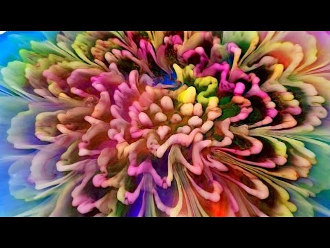 #1671 Die UNGLAUBLICHSTE 3D-Blüten-Regenbogenblume aus Kunstharz
