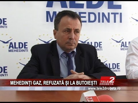 MEHEDINTI GAZ, REFUZATA SI LA BUTOIESTI