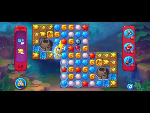 Fishdom Hard level 10186 no boosters フィッシュダム ハード