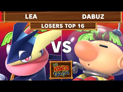 2GG Kongo Saga - Lea (Greninja) VS Liquid | Dabuz (Olimar) Losers Top 8 Qualifier - Smash Ultimate