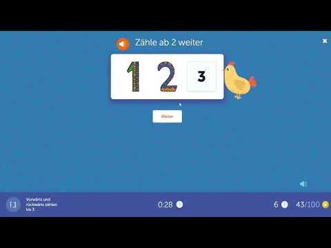 Zählen bis 3 lernen – Vorwärts & Rückwärts | Vorschule | Schlaumik