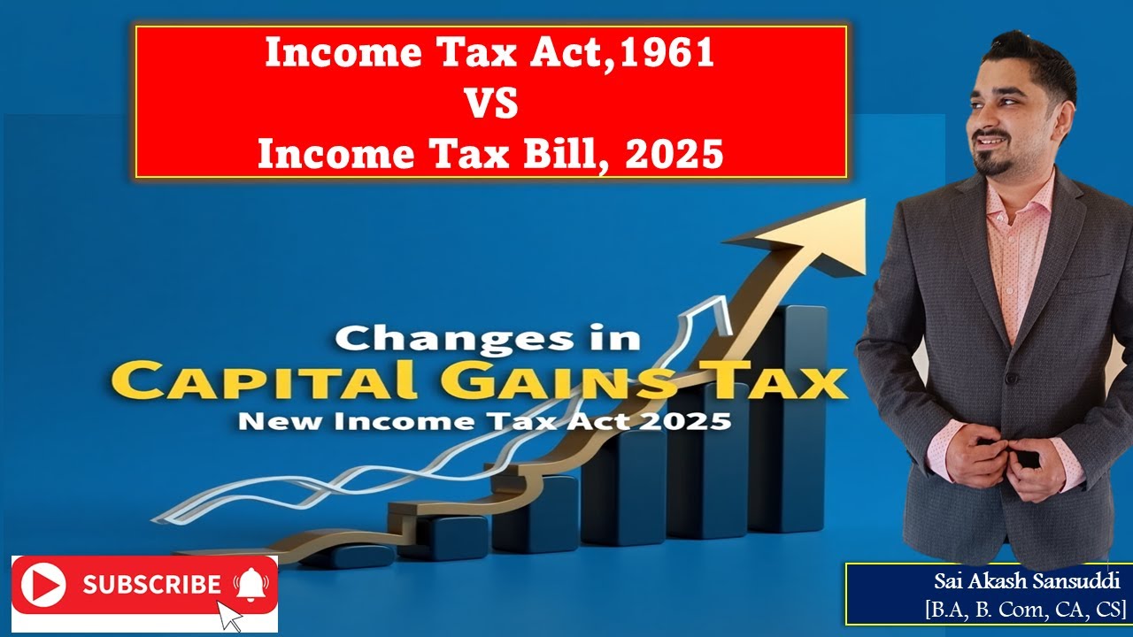 Watch Capital Gains Tax New Income Tax Act 2025 on YouTube