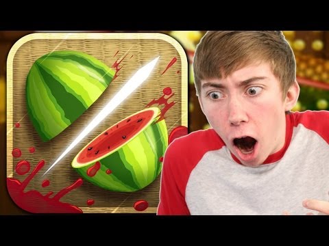 FRUIT NINJA (iPhone Gameplay Video) - YouTube