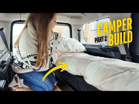 Building a bed for my car camper with no experience | Things went wrong