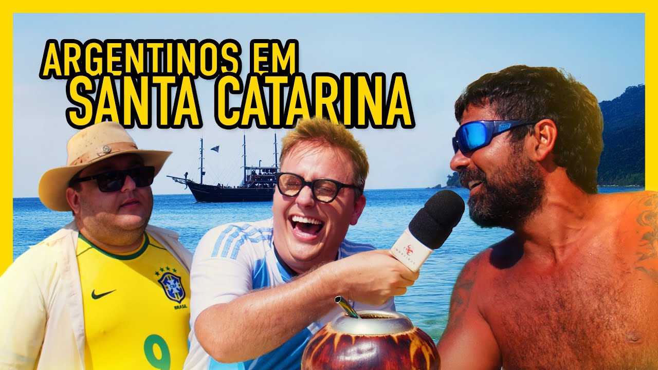 ARGENTINOS EM SANTA CATARINA 2025 (Praias de SC - Gustavo Pórco e Lauro Antigo)