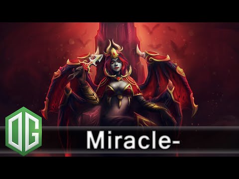 OG. Miracle- Queen of Pain Gameplay - Ranked Match - OG Dota 2