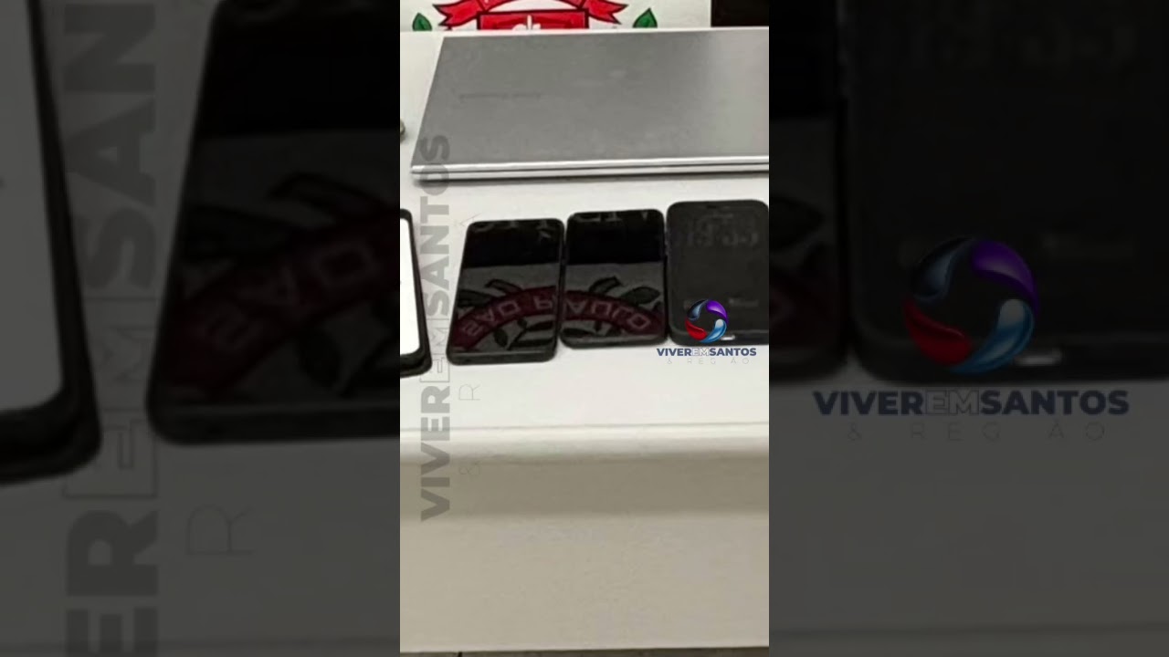 Homem de 45 anos é preso suspeito de crimes sexuais contra mulheres e adolescentes em Santos.