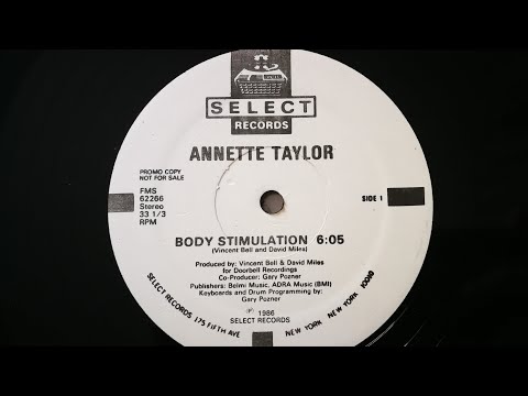 Annette Taylor - Body Stimulation (1986) [Electrofunk] HQ