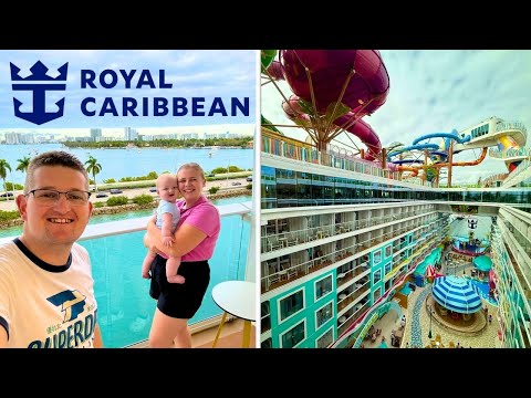 Icon Of The Seas DAY 1 - Embarkation, Stateroom & Sail Away!