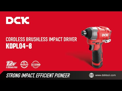 DCK Cordless Brushless Impact Driver KDPL04-8