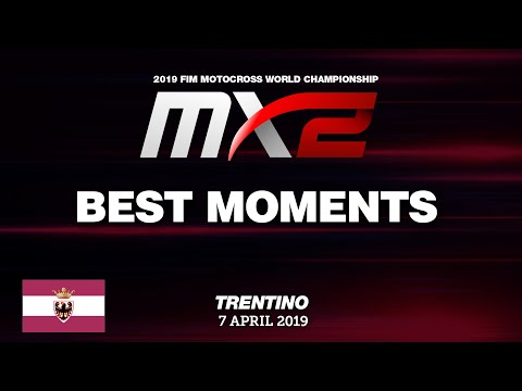 BEST MOMENTS MX2   MXGP of Trentino 2019   #motocross
