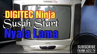 Download lagu CARA SERVICE TV DIGITEC NINJA SUSAH START / NYALA LAMA mp3