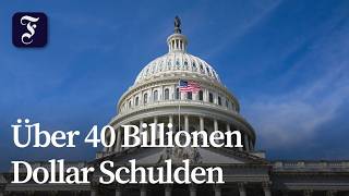 US-Staatsschulden erstmals über 40 Billionen Dollar