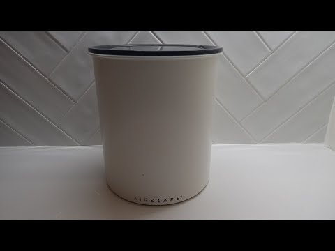 Airscape Kilo coffee and food canister by Planetary Designs