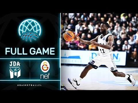 JDA Dijon v Galatasaray NEF - Full Game | Basketball Champions League 2021-22
