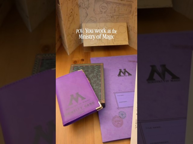 Vídeo relacionado con Carpeta Folio con 3 Solapas de Harry Potter Magical, 260x365 mm