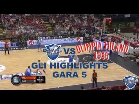 PlayOff 2014 Semifinale GARA5 Dinamo vs Milano gli Highlights