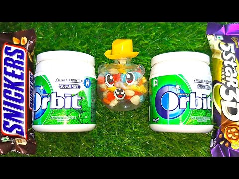 5start3D chocolate vs Orbit mint vs SNICKERS chocolate unboxing #shorts #viralvideo #trending #trend