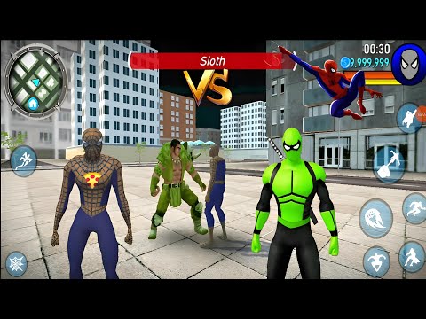 Power Spider 2 Game Rope hero Crime Mafia Crime City Part #44 New Mission - Android Gameplay