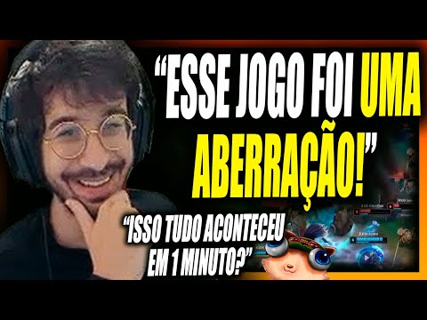 REVOLTA REACT BRONZIOCRE "QUADRA KILL INSANO DO ENVY E PIOR LUTA DA HISTÓRIA - CBLOL DA ZUEIRA"