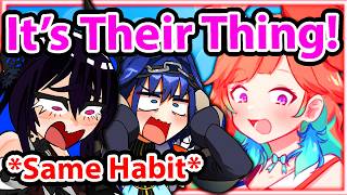 Kiara Notices Kronii and Nerissa Share The Same Habit 【Hololive】
