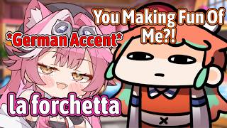 Raora Making Fun Of Kiwawa Pronounce If She Said Italian Word【Hololive EN】