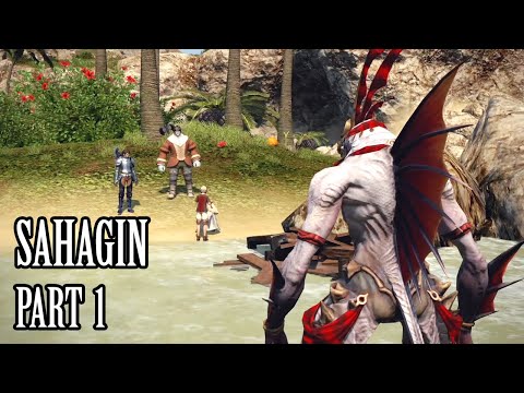 FFXIV Sahagin Beast Quest Story Part 1