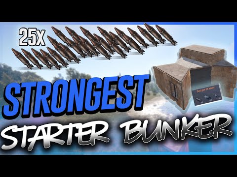 Steam Community :: Video :: Easy bunker starter Base for your Rust Wipe