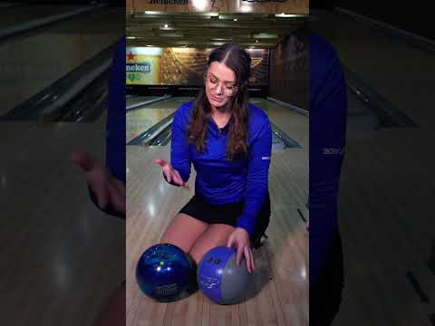 What’s the difference between house bowling ball and a professional ball ? #bowling