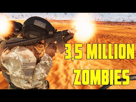 3,500000 ZOMBIES ATTACK on 77.000 DELTA FORCE! UEBS 2