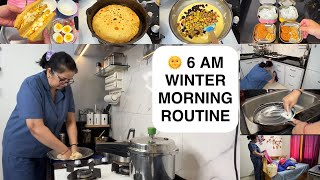 🌞WINTER MORNING ROUTINE | Kid’s School Lunchbox, Breakfast, Morning Kitchen Cleaning, Speed Clean-up