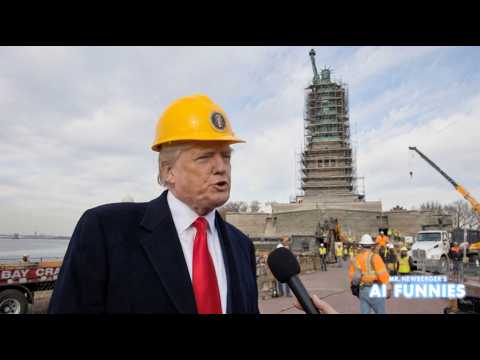 WHITE HOUSE CONSTRUCTION PROJECTS: NEW AND IMPROVED LADY LIBERTY