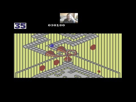 Lukozer Retro Game Review - 575 - Marble Madness - Commodore 64