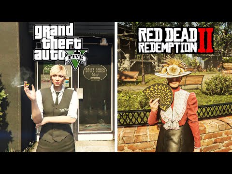 GTA 5 vs. RDR 2 | Ultimate NPC Comparison