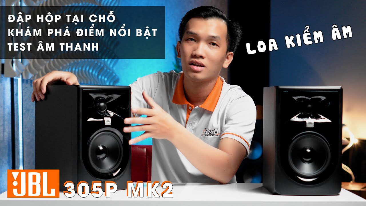 video Loa Kiểm Âm JBL 305P MKII Chính Hãng 0