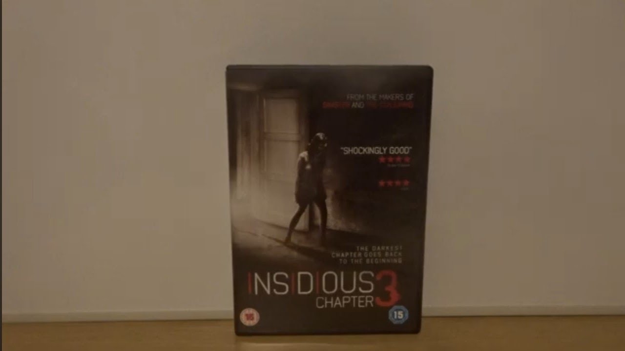 Pembukaan Kotak DVD Insidious Chapter 3 (Inggris)