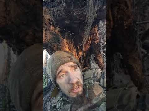 Російський солдат записує відео за секунду до прильоту FPV-дрона. #война #украина #орки