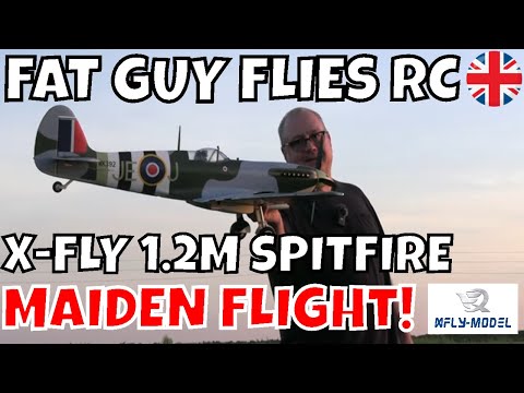 X-FLY SPITFIRE WARBIRD WEDNESDAY MAIDEN! by FGFRC #aviation #warbirds