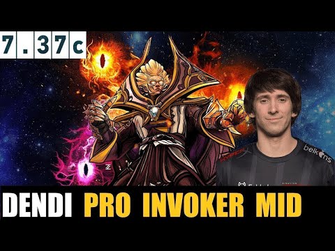 🤯 DENDI [INVOKER] MIDLANE 7.37C - DOTA 2 HIGHEST MMR MATCH#dota2  #dota2gameplay  #dendidota2